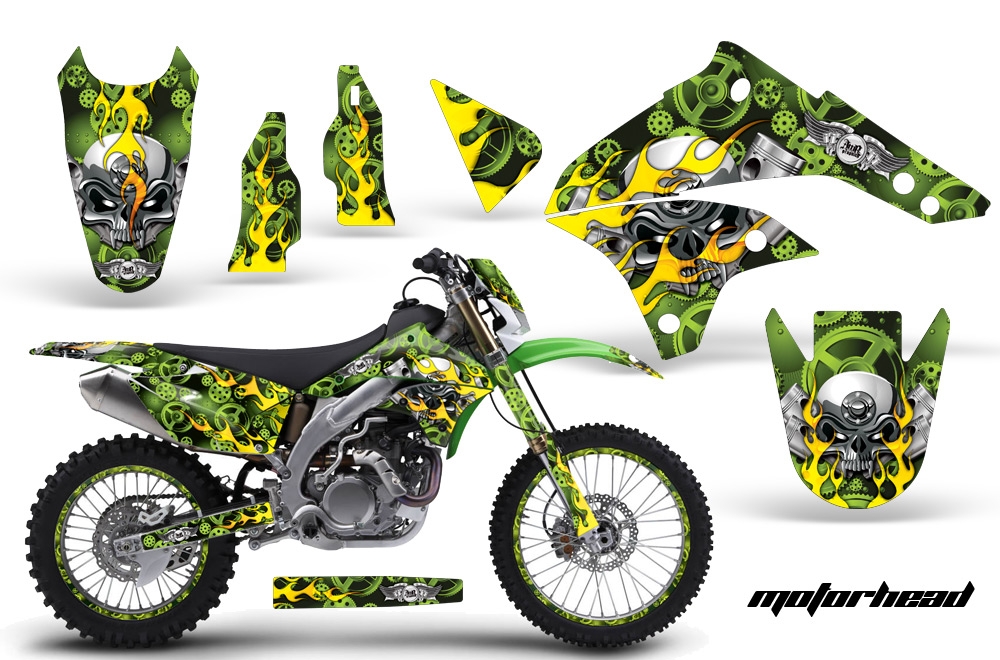 Kawasaki KLX 450 08-09 NP Graphic Kit Moto G NPs